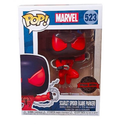 Коллекционные фигурки Funko Pop! Марвел: Marvel 80-е: Алый Паук (Кейн Паркер) (FUN254978) купить в Украине | Telemart фото