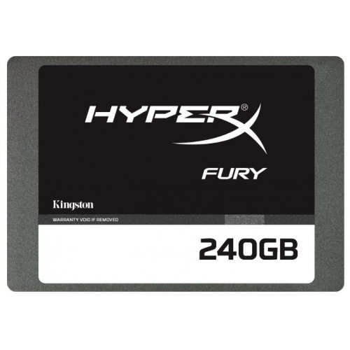Продать SSD-диск Kingston HyperX Fury 240GB 2.5" (SHFS37A/240G) по Trade-In интернет-магазине Телемарт - Киев, Днепр, Украина фото
