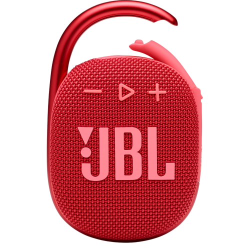 Купить Портативная акустика JBL Clip 4 (JBLCLIP4RED) Red - цена в Харькове, Киеве, Днепре, Одессе
в интернет-магазине Telemart фото