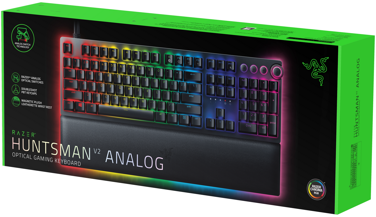 Клавиатура проводная razer huntsman v2 analog обзор