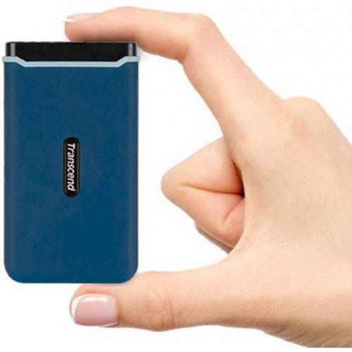 Продать SSD-диск Transcend ESD370C 3D NAND 250GB USB 3.1 (TS250GESD370C) Navy Blue по Trade-In интернет-магазине Телемарт - Киев, Днепр, Украина фото
