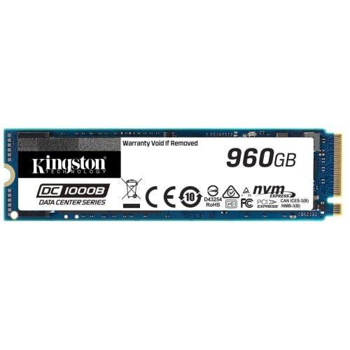 

Kingston DC1000B 3D TLC NAND 960GB M.2 (2280 PCI-E) NVMe x4 (SEDC1000BM8/960G)