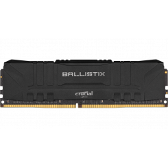 Фото ОЗУ Crucial DDR4 16GB 3000Mhz Ballistix Black (BL16G30C15U4B)