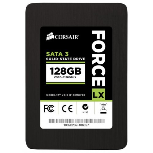 Продать SSD-диск Corsair Force Series LX 128GB 2.5" (CSSD-F128GBLX) по Trade-In интернет-магазине Телемарт - Киев, Днепр, Украина фото