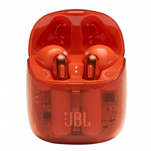 Купити Навушники JBL Tune 225 TWS Ghost (JBLT225TWSGHOSTORG) Orange - ціна в Києві, Львові, Вінниці, Хмельницькому, Франківську, Україні | інтернет-магазин TELEMART.UA фото