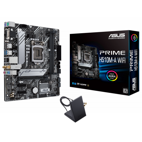 Photo Motherboard Asus PRIME H510M-A (WI-FI) (s1200, Intel H510)