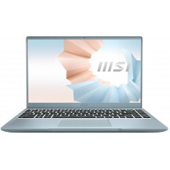 Ноутбук MSI Modern 14 B10MW (M14B10MW-433XUA) Blue / 14″ (1920x1080, IPS) / Intel Core i5-10210U (1.6–4.2 ГГц), 4 ядра / Intel UHD Graphics / 16 ГБ (LPDDR4) / 256 ГБ (SSD) / Без ОС