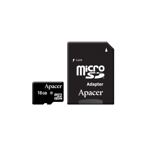 Купить Карта памяти Apacer microSDHC 16GB Class 10 (с адаптером) (AP16GMCSH10-R) - цена в Харькове, Киеве, Днепре, Одессе
в интернет-магазине Telemart фото