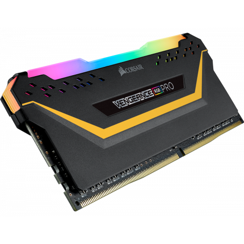Фото ОЗУ Corsair DDR4 32GB (2x16GB) 3200Mhz Vengeance RGB Pro TUF Black (CMW32GX4M2E3200C16-TUF)