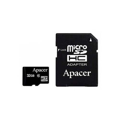 Купить Карта памяти Apacer microSDHC 32GB Class 10 (с адаптером) (AP32GMCSH10-R) - цена в Харькове, Киеве, Днепре, Одессе
в интернет-магазине Telemart фото