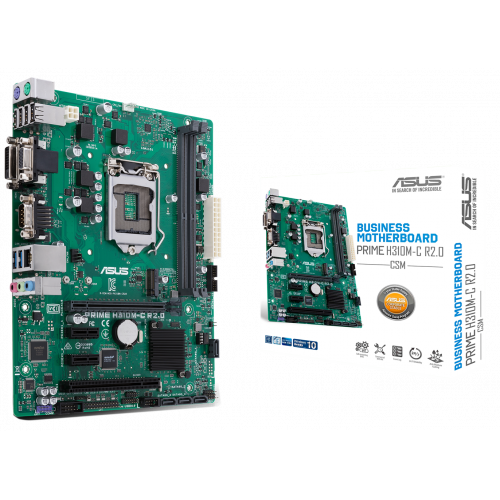 Продать Материнская плата Asus PRIME H310M-C R2.0/CSM (s1151-v2, Intel H310) по Trade-In интернет-магазине Телемарт - Киев, Днепр, Украина фото
