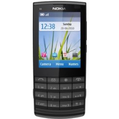 Смартфон Nokia X3-02.5 Touch and Type Dark Metal