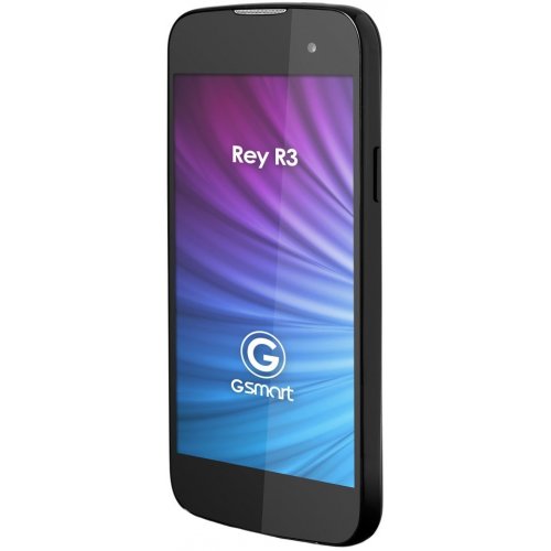 Купити Мобільний телефон Gigabyte GSmart Rey R3 Black - ціна в Києві, Львові, Вінниці, Хмельницькому, Франківську, Україні | інтернет-магазин TELEMART.UA фото
