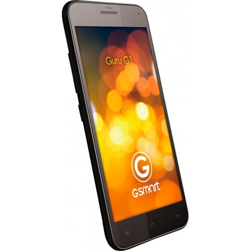 Купити Мобільний телефон Gigabyte Gsmart Guru G1 Black - ціна в Києві, Львові, Вінниці, Хмельницькому, Франківську, Україні | інтернет-магазин TELEMART.UA фото