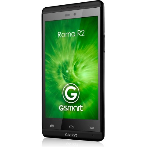 Купити Мобільний телефон Gigabyte Gsmart Roma R2 Plus Black - ціна в Києві, Львові, Вінниці, Хмельницькому, Франківську, Україні | інтернет-магазин TELEMART.UA фото