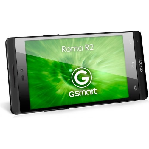 Купити Мобільний телефон Gigabyte Gsmart Roma R2 Plus Black - ціна в Києві, Львові, Вінниці, Хмельницькому, Франківську, Україні | інтернет-магазин TELEMART.UA фото