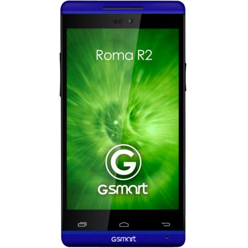 Купити Мобільний телефон Gigabyte Gsmart Roma R2 Plus Dark Blue - ціна в Києві, Львові, Вінниці, Хмельницькому, Франківську, Україні | інтернет-магазин TELEMART.UA фото