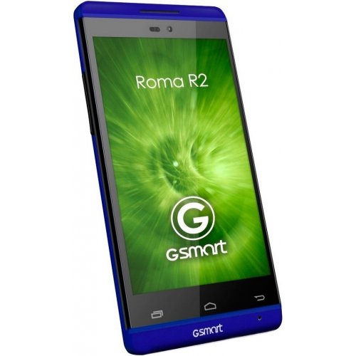 Купити Мобільний телефон Gigabyte Gsmart Roma R2 Plus Dark Blue - ціна в Києві, Львові, Вінниці, Хмельницькому, Франківську, Україні | інтернет-магазин TELEMART.UA фото