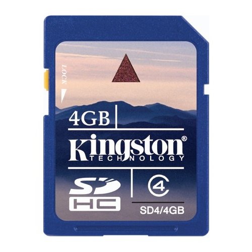Купить Карта памяти Kingston SDHC 4GB Class 4 (SD4/4GB) - цена в Харькове, Киеве, Днепре, Одессе
в интернет-магазине Telemart фото