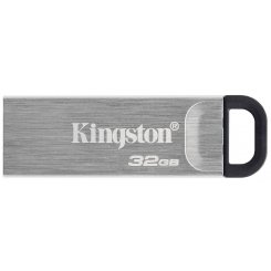 Фото Накопичувач Kingston DataTraveler Kyson 32GB USB 3.2 (DTKN/32GB) Silver/Black
