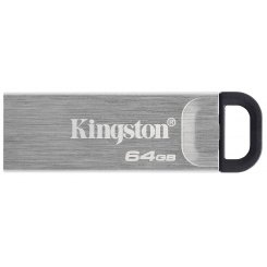 Накопитель Kingston DataTraveler Kyson 64GB USB 3.2 (DTKN/64GB) Silver/Black