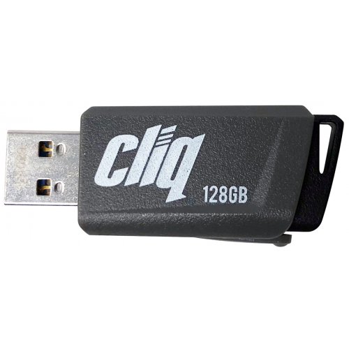 Купити Накопичувач Patriot Cliq 128GB USB 3.1 (PSF128GCL3USB) Grey - ціна в Києві, Львові, Вінниці, Хмельницькому, Франківську, Україні | інтернет-магазин TELEMART.UA фото