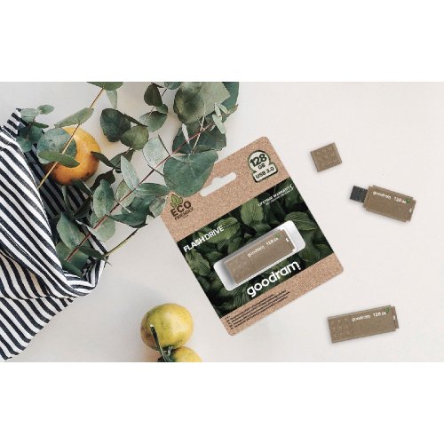 Накопичувач GoodRAM UME3 Eco Friendly 32GB USB 3.0 (UME3-0320EFR11) Brown купити в Україні: Київ, Львів, Хмельницький, Тернопіль, Івано-Франківськ | Низька ціна, відгуки, характеристики від TELEMART фото