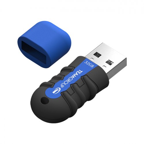 Купить Накопитель Team T181 32GB USB 2.0 (TT18132GL01) Blue - цена в Харькове, Киеве, Днепре, Одессе
в интернет-магазине Telemart фото