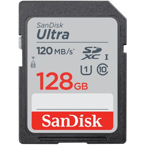 

SanDisk SDXC Ultra 128GB Class 10 UHS-I (SDSDUN4-128G-GN6IN)