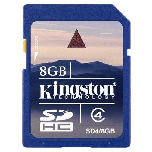 Купить Карта памяти Kingston SDHC 8GB Class 4 (SD4/8GB) - цена в Харькове, Киеве, Днепре, Одессе
в интернет-магазине Telemart фото