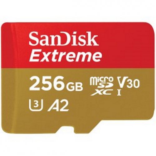 

SanDisk microSDXC Extreme for Mobile Gaming 256GB Class 10 UHS-I (SDSQXA1-256G-GN6GN)