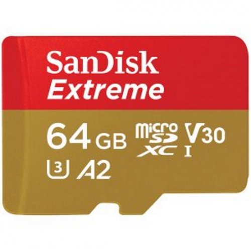 

SanDisk microSDXC Extreme for Mobile Gaming 64GB Class 10 UHS-I (SDSQXA2-064G-GN6GN)