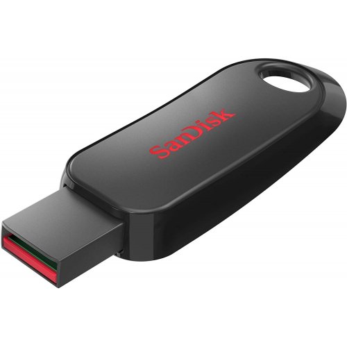 Накопичувач SanDisk Cruzer Snap 64GB USB 2.0 (SDCZ62-064G-G35) Black купити в Україні: Київ, Львів, Хмельницький, Тернопіль, Івано-Франківськ | Низька ціна, відгуки, характеристики від TELEMART фото