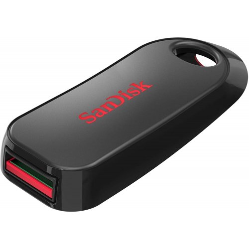 Накопичувач SanDisk Cruzer Snap 64GB USB 2.0 (SDCZ62-064G-G35) Black купити в Україні: Київ, Львів, Хмельницький, Тернопіль, Івано-Франківськ | Низька ціна, відгуки, характеристики від TELEMART фото