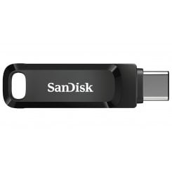 Фото Накопичувач SanDisk Ultra Dual Drive Go 256GB USB Type-C/USB 3.1 (SDDDC3-256G-G46) Black