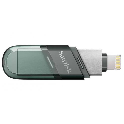 Купить Накопитель SanDisk iXpand Flip 64GB Lightning/USB 3.0 (SDIX90N-064G-GN6NN) - цена в Харькове, Киеве, Днепре, Одессе
в интернет-магазине Telemart фото