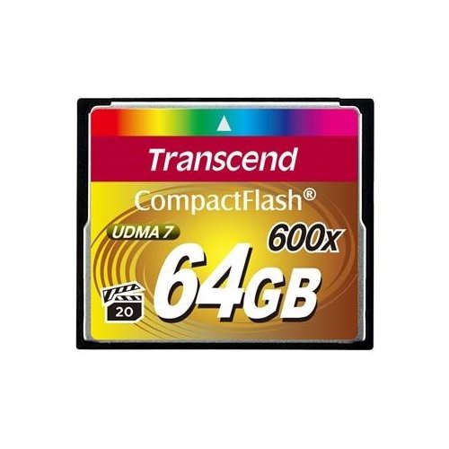 Купить Карта памяти Transcend CF 64GB (600x) (TS64GCF600) - цена в Харькове, Киеве, Днепре, Одессе
в интернет-магазине Telemart фото