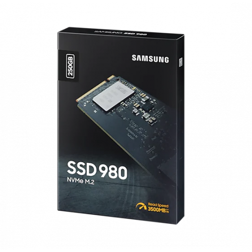 Фото SSD-диск Samsung 980 V-NAND MLC 250GB M.2 (2280 PCI-E) NVMe 1.4 (MZ-V8V250BW)