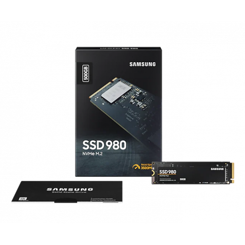 Фото SSD-диск Samsung 980 V-NAND MLC 500GB M.2 (2280 PCI-E) NVMe 1.4 (MZ-V8V500BW)