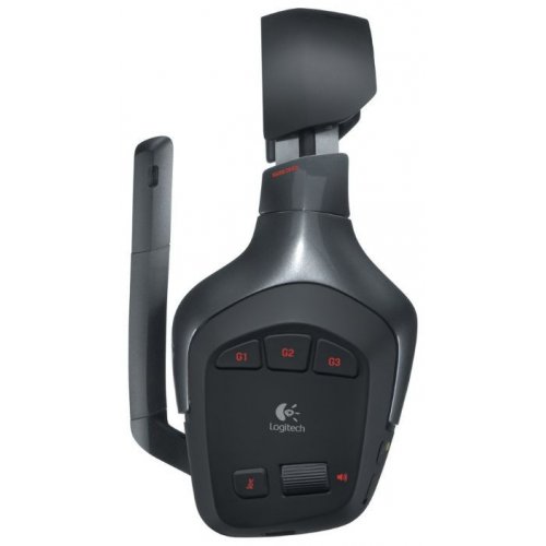 Купить Наушники Logitech G930 Wireless Gaming Headset (981-000550) Black - цена в Харькове, Киеве, Днепре, Одессе
в интернет-магазине Telemart фото