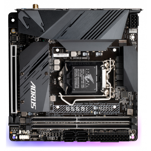 Продати Материнська плата Gigabyte B560I AORUS PRO AX (s1200, Intel B560) за Trade-In у інтернет-магазині Телемарт - Київ, Дніпро, Україна фото