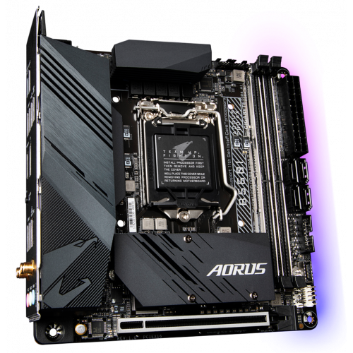 Продати Материнська плата Gigabyte B560I AORUS PRO AX (s1200, Intel B560) за Trade-In у інтернет-магазині Телемарт - Київ, Дніпро, Україна фото