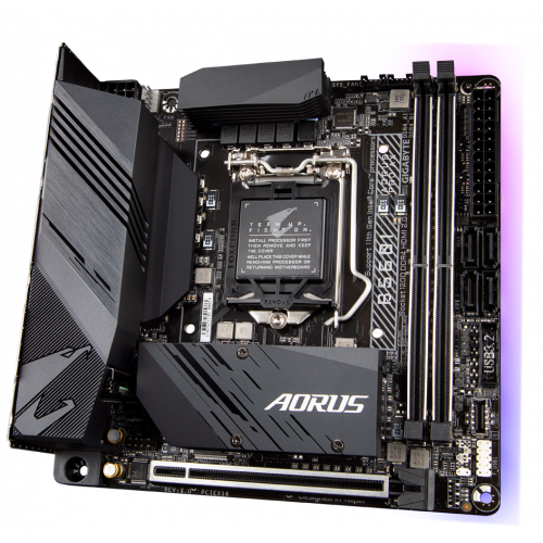 Продати Материнська плата Gigabyte B560I AORUS PRO AX (s1200, Intel B560) за Trade-In у інтернет-магазині Телемарт - Київ, Дніпро, Україна фото