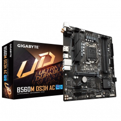 Материнська плата Gigabyte B560M DS3H AC (s1200, Intel B560)