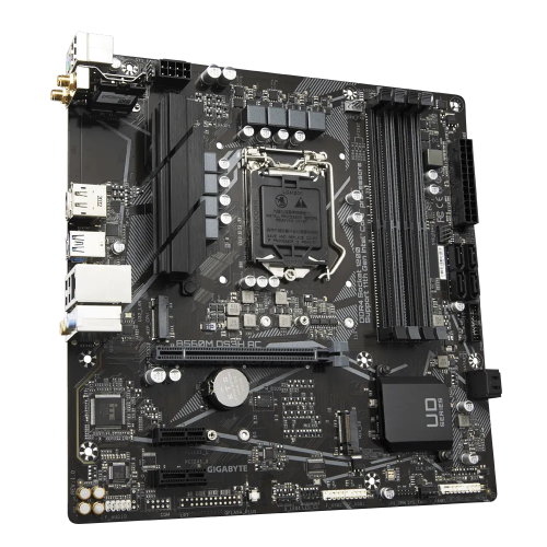 Продать Материнская плата Gigabyte B560M DS3H AC (s1200, Intel B560) по Trade-In интернет-магазине Телемарт - Киев, Днепр, Украина фото