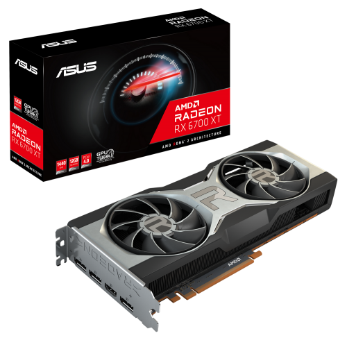 Продати Відеокарта Asus Radeon RX 6700 XT 12288MB (RX6700XT-12G) за Trade-In у інтернет-магазині Телемарт - Київ, Дніпро, Україна фото