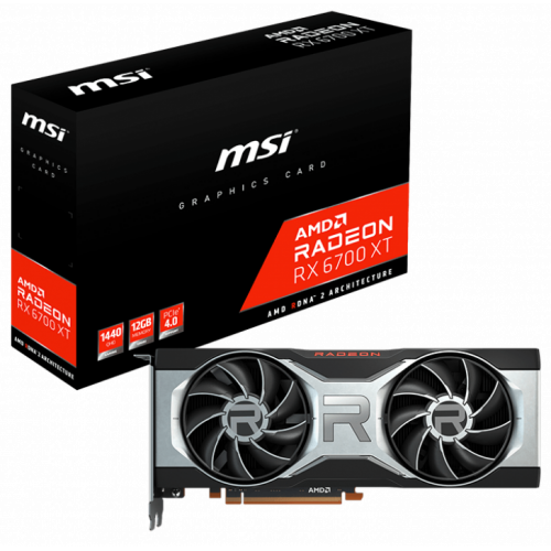 Продати Відеокарта MSI Radeon RX 6700 XT 12288MB (RX 6700 XT 12G) за Trade-In у інтернет-магазині Телемарт - Київ, Дніпро, Україна фото