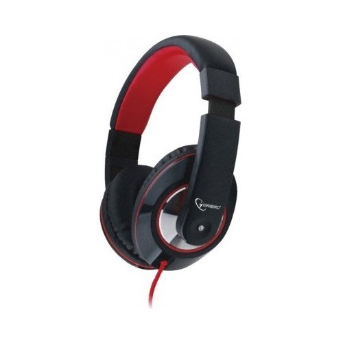 Купити Навушники Gembird MHP-BOS-MBL Black/Red - ціна в Києві, Львові, Вінниці, Хмельницькому, Франківську, Україні | інтернет-магазин TELEMART.UA фото