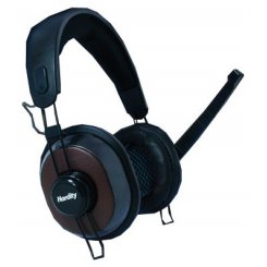 Навушники Hardity HP-550MV Black/Brown