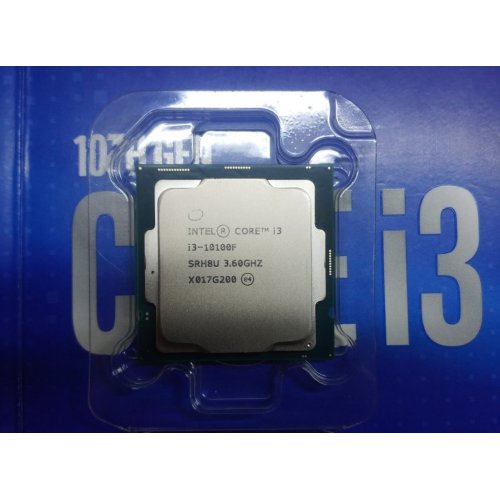 Photo CPU Уценка процессор Intel Core i3-10100F 3.6(4.3)GHz 6MB s1200 Box (BX8070110100F) (Следы установки, 354008)